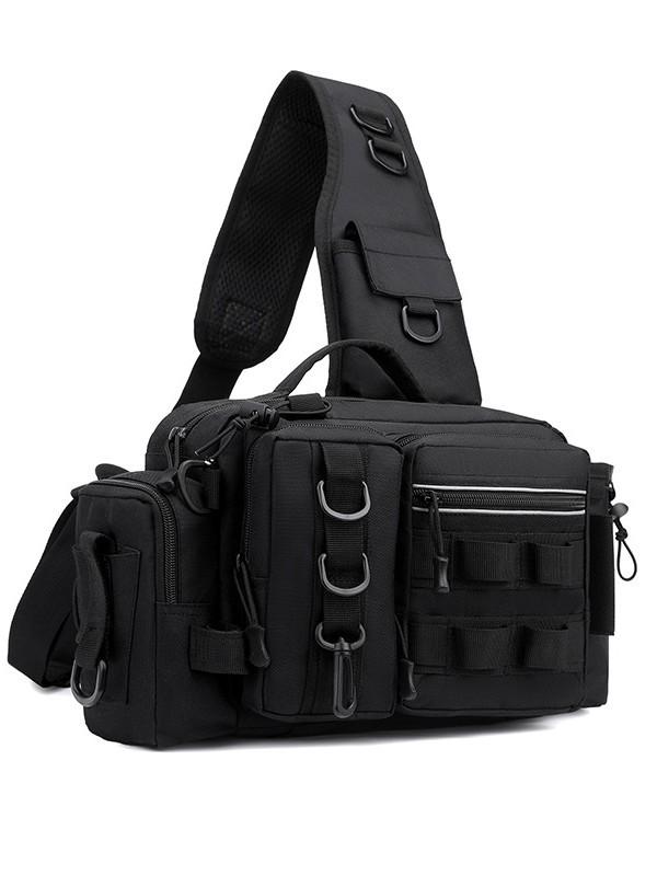 Multi-functional Outdoor Fishing & Gear Bag - Crossbody, Waist, Chest, Shoulder, Backpack