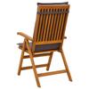 Garden Lounge Chairs 6 Pcs Natural Solid Acacia Wood