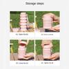 Retractable Folding  Silicone Water Bottle Leak Proof Foldable Drinking Cup  Outdoor Travel