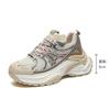 Brand New Casual Platform Dad Shoes Women's Color Matching Fashion Mesh Breathable Comfortable Lightweight Sports Shoes Women's Height Increase