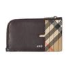 Burberry Embossed Equestrian Knight Pattern Leather Card Holder Men accessories Beige 81189391