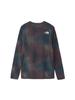 North Cut Sew GTD Melange Crew Glow Dusk XL [The Face] Long-Sleeve & T-Shirt L/S