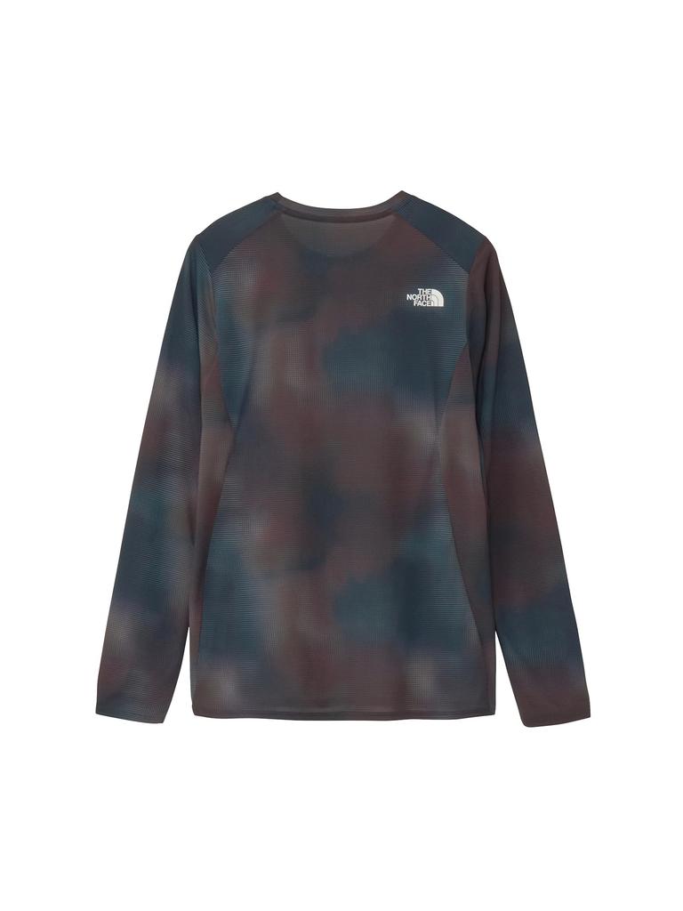 North Cut Sew GTD Melange Crew Glow Dusk XL [The Face] Long-Sleeve & T-Shirt L/S