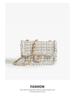 2024 A/W Women's Tweed Chain Underarm Shoulder Bag - High-End Small Square Crossbody