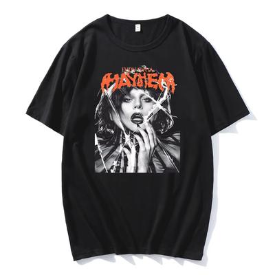 2026 New Lady Gaga Mayhem TShirts Unisex High Quality Hip Hop Cotton Tees Shirts Fashion Men Aesthetic Retro Clothing Tshirt