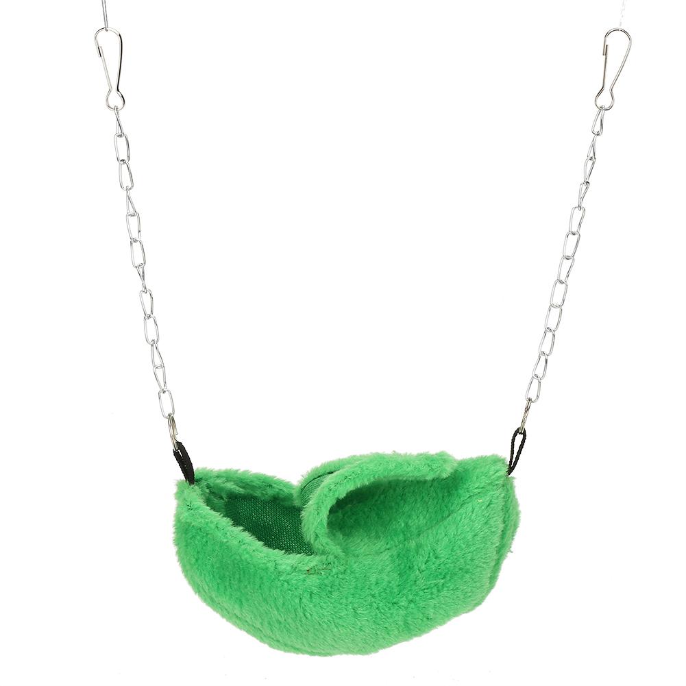 

Small Warm Plush Banana shaped Pet House for Hamster Hammock Bed(Yellow)