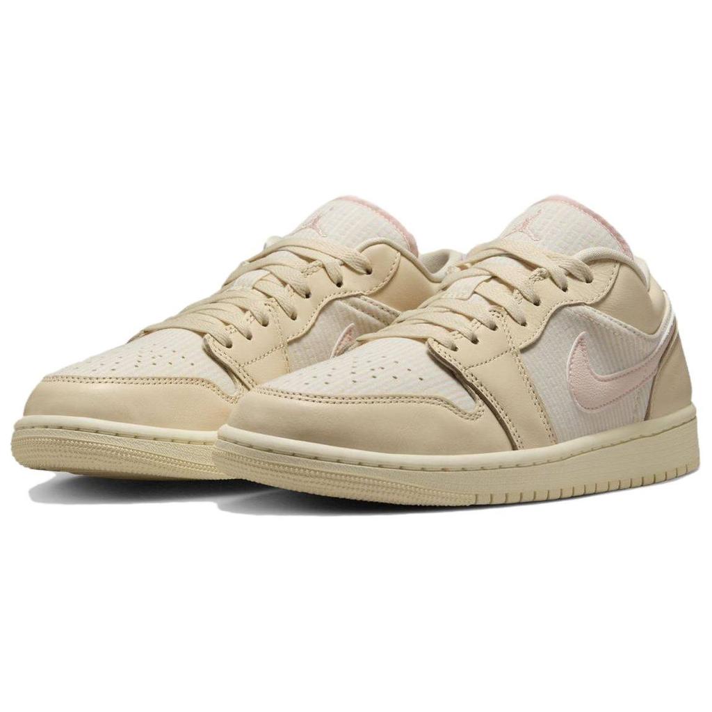 Air Jordan 1 Low SE Mušelínová Legendární Růžová Dámské Tenisky Tmavě béžová Plachetnicová Kokosové mléko FQ1925-100