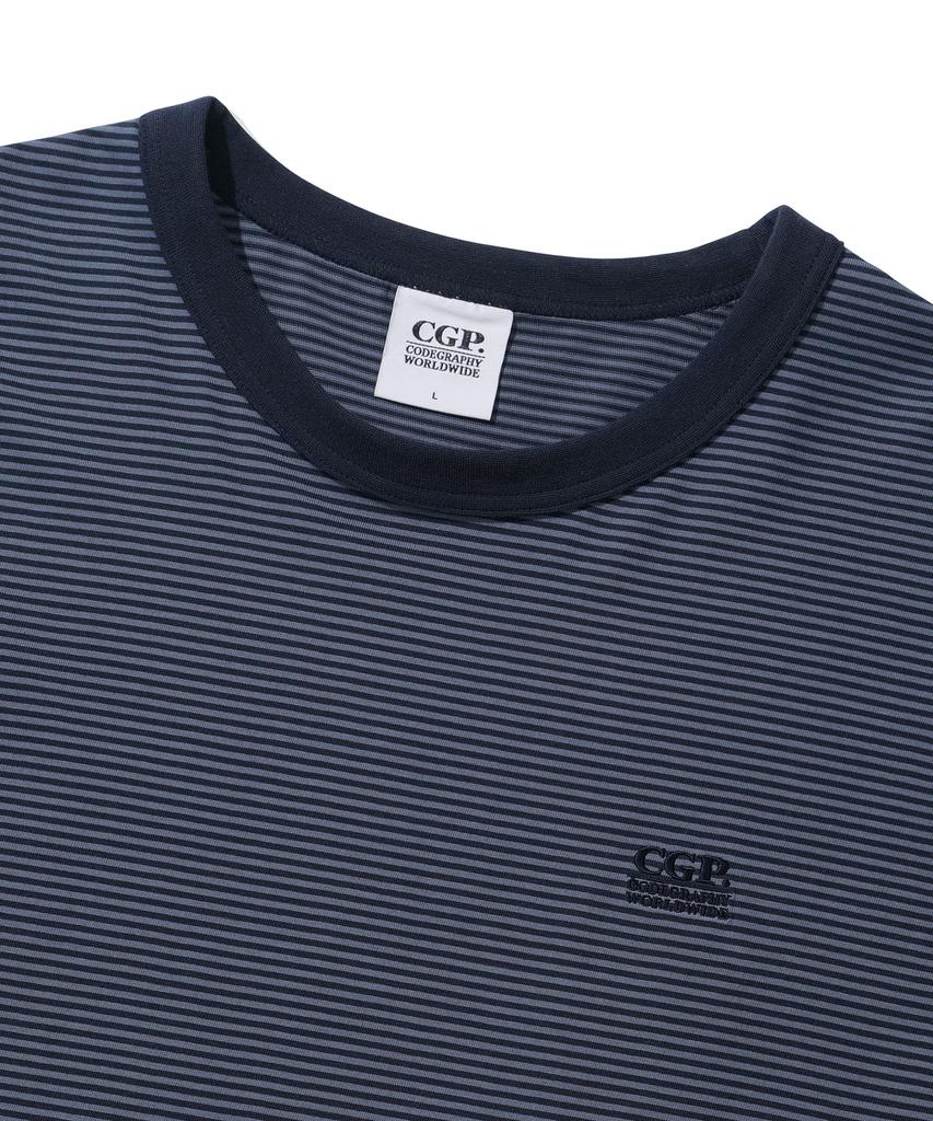 CGP Striped Long Sleeve - Dark Navy