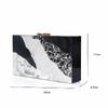 Color Contrast Patching Acrylic Crossbody New Banquet Handbag Wedding Shoulder Evening Bag Straw Bags Party Luxury Women's Bag