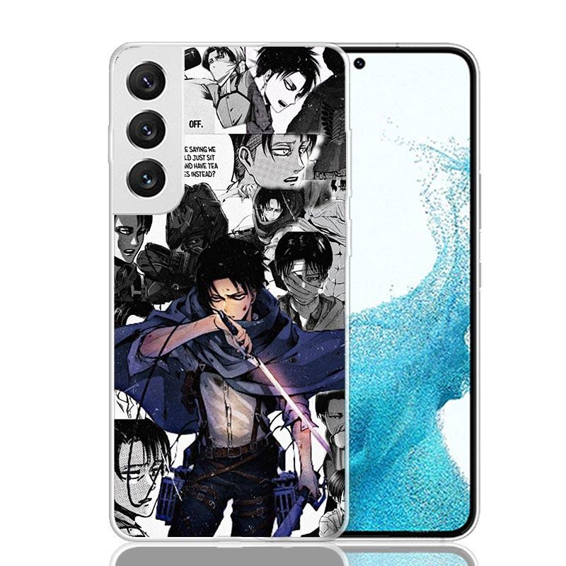 Attack-Titan Anime Phone Case For Samsung Galaxy S26 S25 Edge S24 S23 FE S22 Ultra S21 Plus S20 + Fundas Cover Coque Galaxy S25