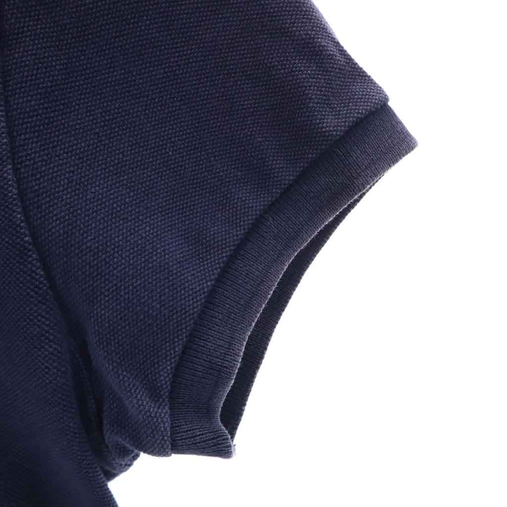 RALPH LAUREN Short sleeve skinny Polo shirt M Navy Fawn Women Used