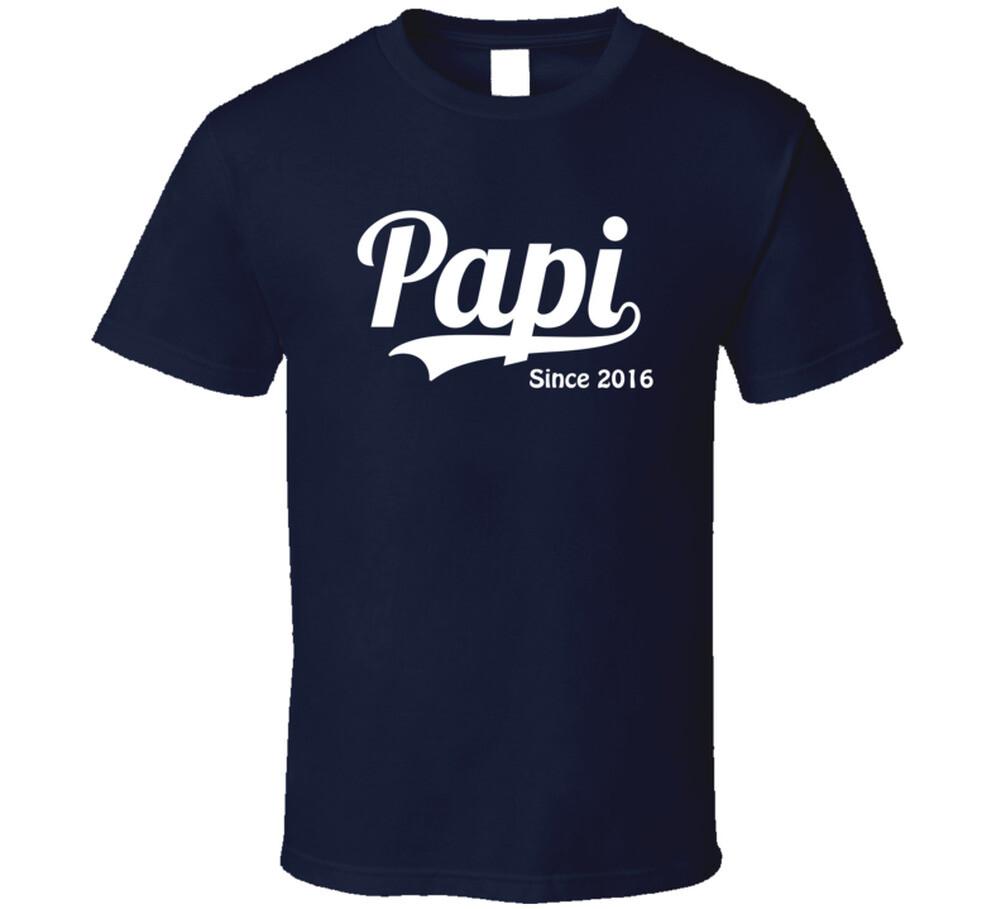 Papi since 2016 T Shirt Mens Womens Tees Top L