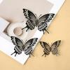 12 Pcs Butterfly Wall Decor 3D Hollow Butterflies Sticker for Birthday Cake Cupcake Toppers Removable DIY Mural Art for Room Office Bedroom