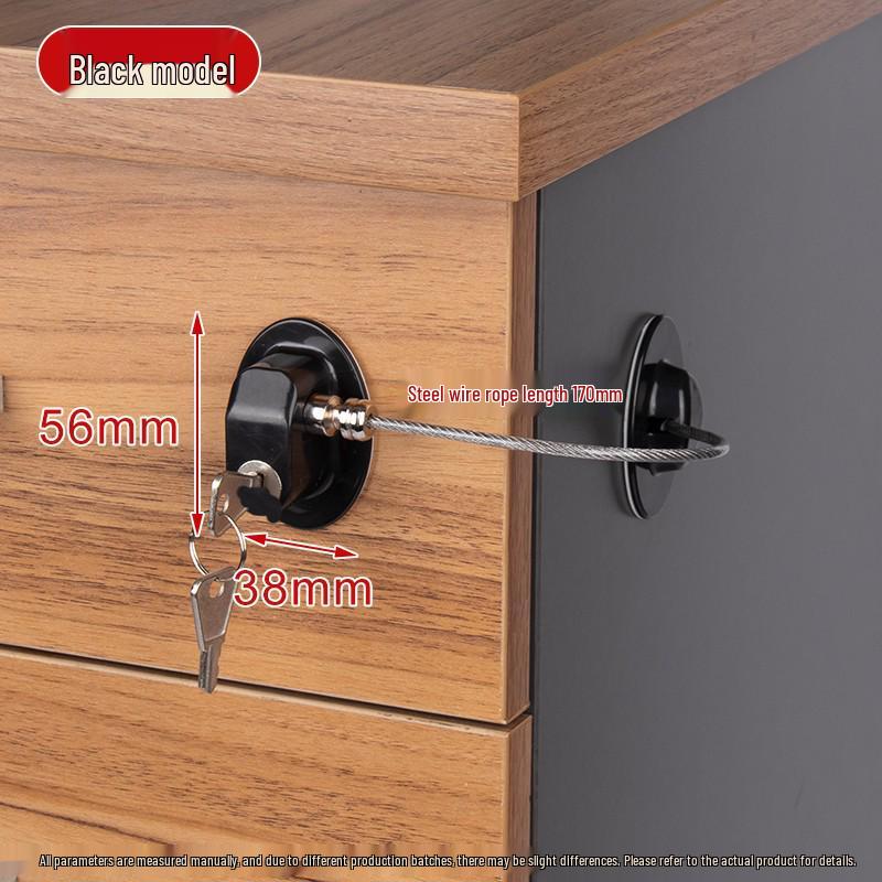 Dinggu No-Drill Child Safety Lock for Refrigerators & Windows