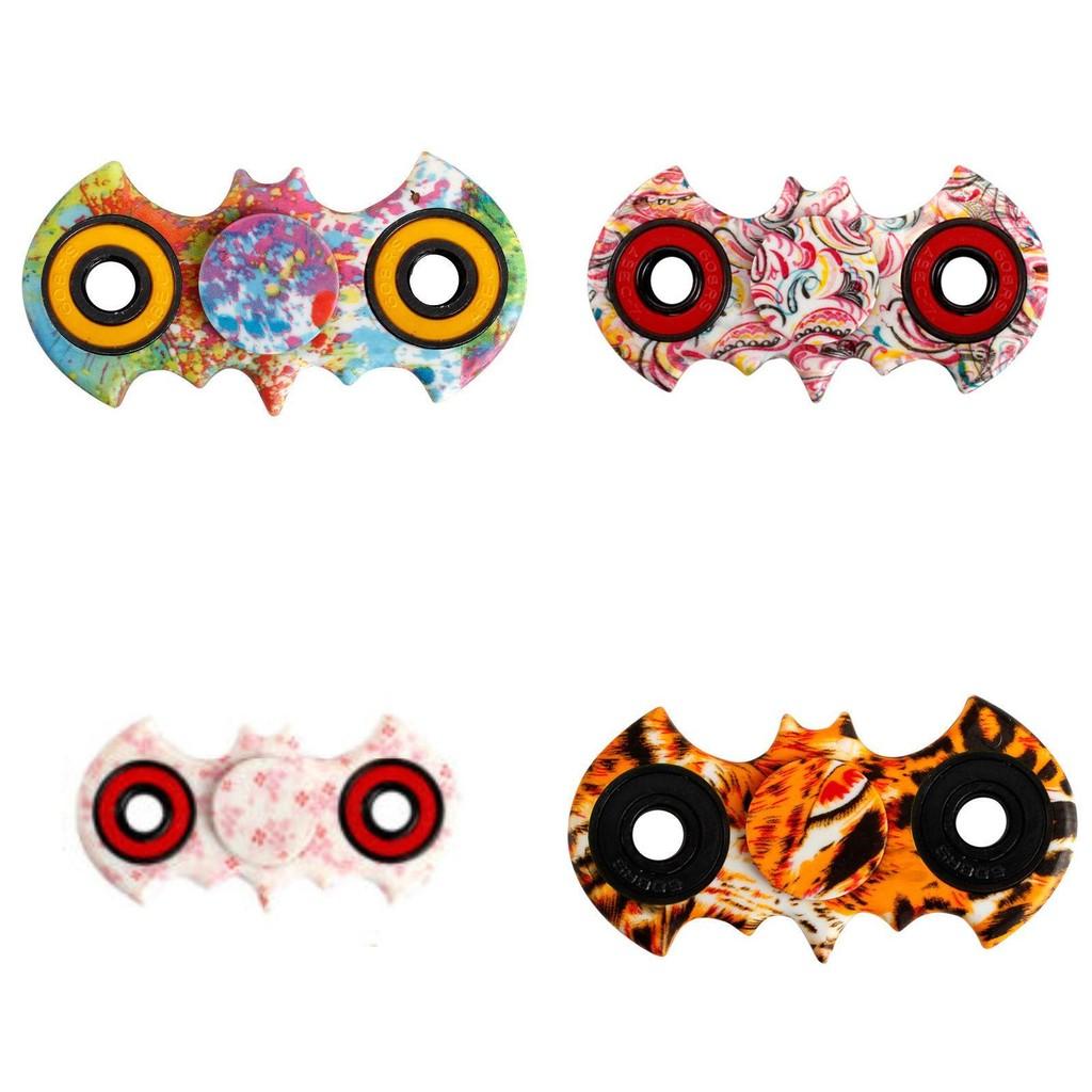 Batman Fingertip Gyro Stress Reliever Abs Stainless Steel Material Yellow Red Green Light Blue Black