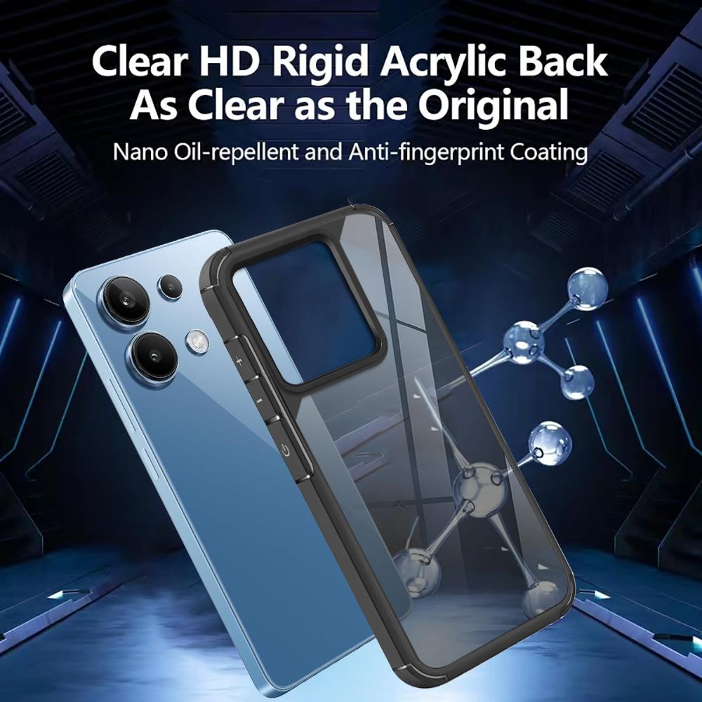 

For Xiaomi Redmi Note 13 4G Case Drop Protection PC+TPU Phone Back Cover A
