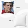 Ayrton Senna 000162 Federa Federe Copricuscini Cuscini Decorativi Federa Dakimakura Copricuscino