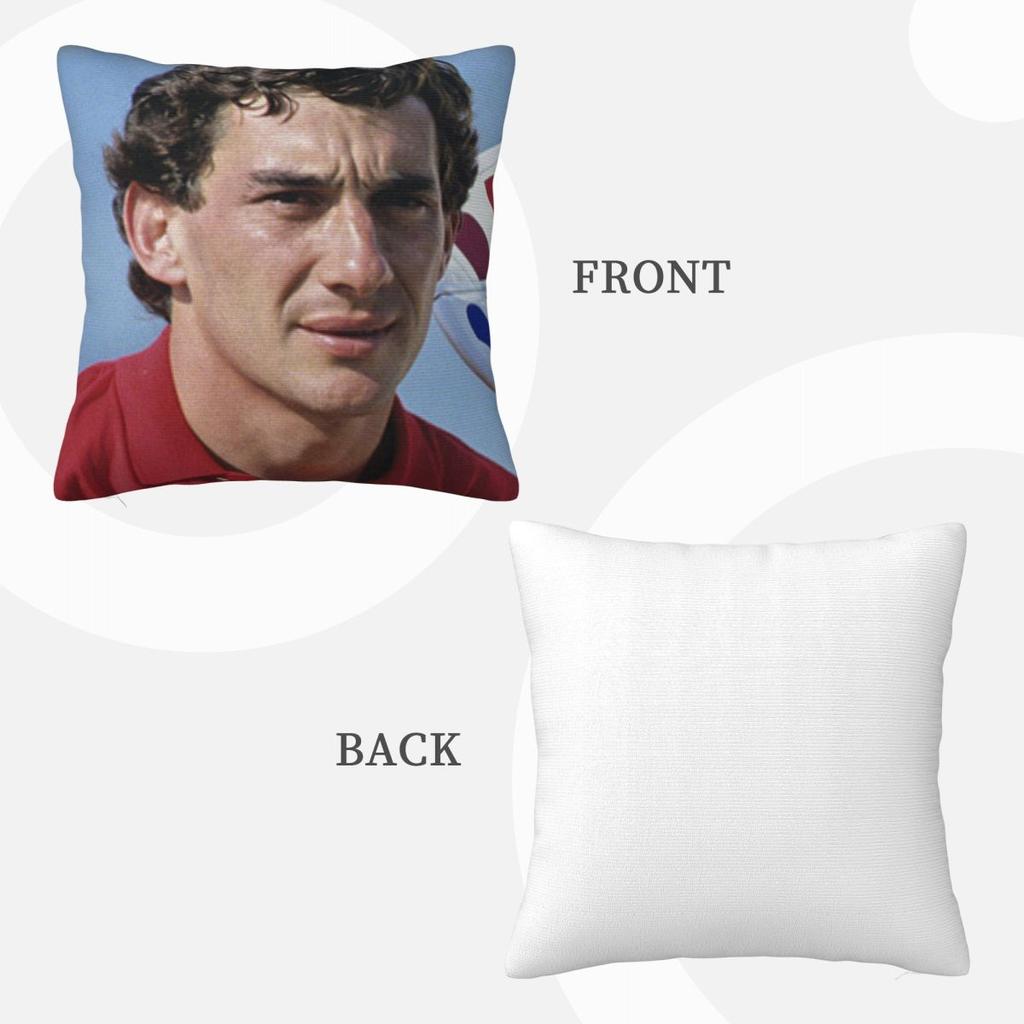 Ayrton Senna 000162 Federa Federe Copricuscini Cuscini Decorativi Federa Dakimakura Copricuscino