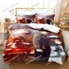 Anime 86 Eighty Six Bedding Set Duvet Cover Bed Set Quilt Cover Pillowcase Comforter King Queen Size Boys Adult Bedding Set963