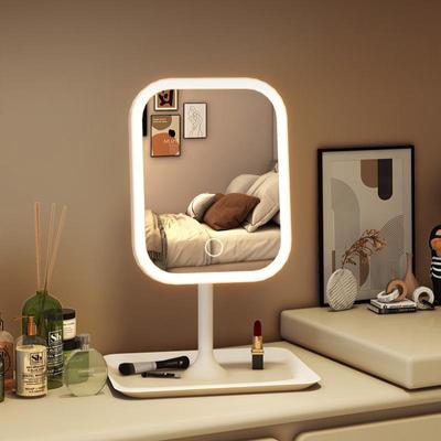 Tabletop LED Makeup Mirror: High-Definition, Compact Mirror for Dressing Table