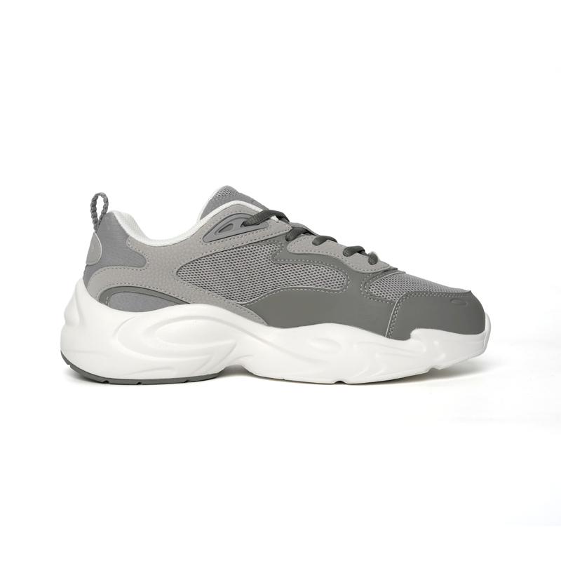 Anta Planet Low Top Casual Chunky Sneakers Men's Durable Gray/Cosmic Gray/Dove Gray 112618811-2