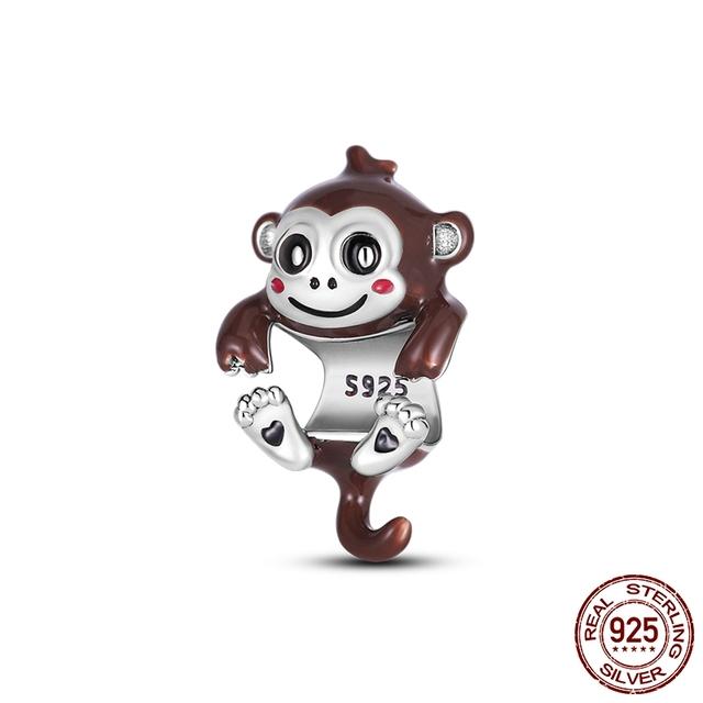 Tiere Insekten Sammlung Hund 925 Silber Charms Bead Fit Original Fasion Armband Diy Frauen Schmuck Geschenk