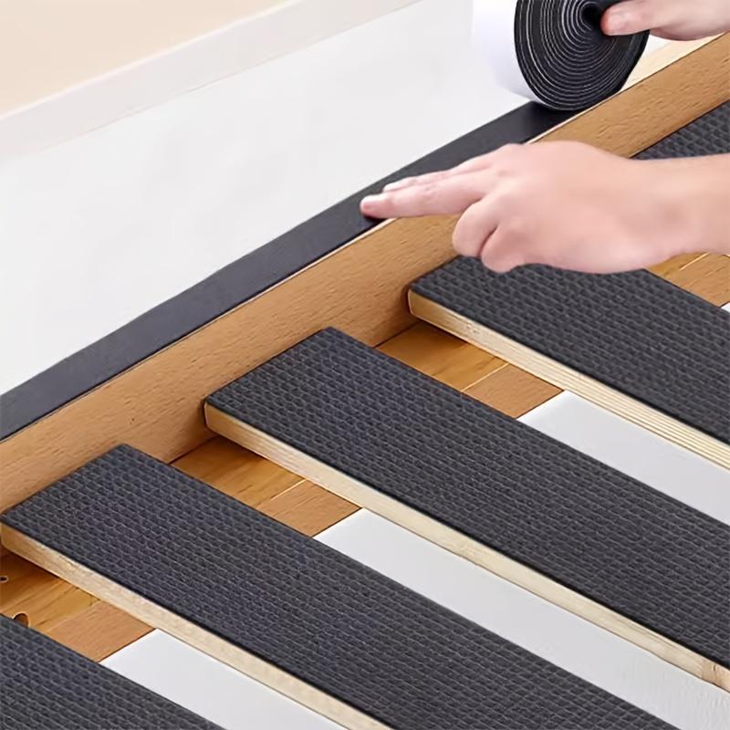 Desky postele Protiskřípací proužky Eliminace hluku DIY Silné protiskluzové podložky pod nábytek, Zvukotěsnící podložka Snižuje vibrace Stabilizuje postel