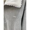 C S In The Room Chani laCe Collar Half Zip SweatShirt 2Color