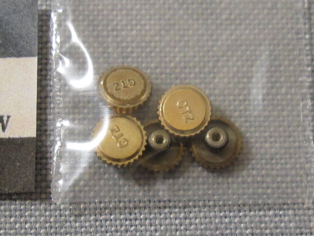 CITIZEN Part C 971 Gold Crown Head Set of 5 for Highness 506-317