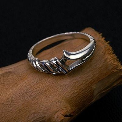 Anime Spear Of Longinus Ring Vintage Unisex Adjustable Opening Cosplay Rings Jewelry Accessories Gifts Party