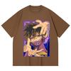 230 g/m² 100% Bawełna My Hero Academia V17 Nadruk Dabi Unisex Ciężka Bawełniana Koszulka