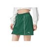 Puma Breathable Fashion Versatile Sports Casual Skirt Women Skirts Green 631727-60