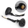 LED Motorcycle Bullet Turn Signals Indicators For Harley Chopper Cafe Racer