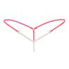Women Sexy Faux Pearl String Massage  Underwear Briefs Thongs G-String Knickers