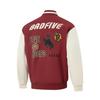 Li Ning Bad5 Color Block Buchstabenmuster Knopfjacke Herrenjacken AJDW001-6
