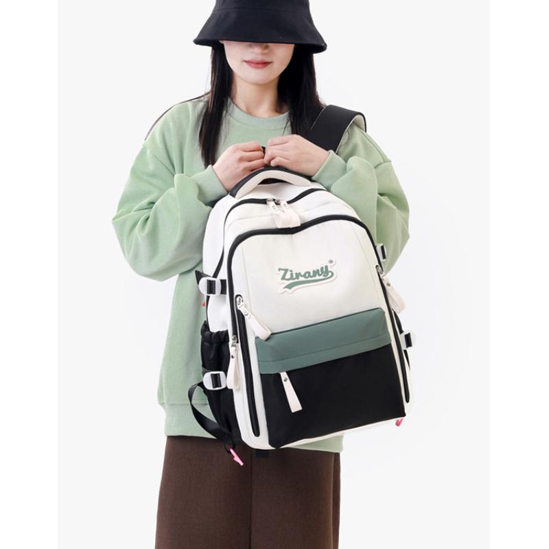 Rucsac școlar nou de primăvară 2025 pentru elevi de gimnaziu, capacitate mare, portabil, rucsac unisex pentru adolescenți de gimnaziu, ghiozdan pentru elevi de școală primară pentru clasele 5-6