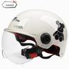 Certified Electric Bike Helmet with Sun Protection, Cute & Universal Half Helmet for Men and Women, All-Season Cycling Safety.