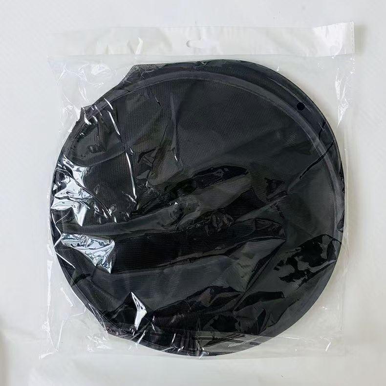 Mesh Car Sunshade with Black Suction Cups, 100x50CM - UV Protection & Heat Insulation for Back Window