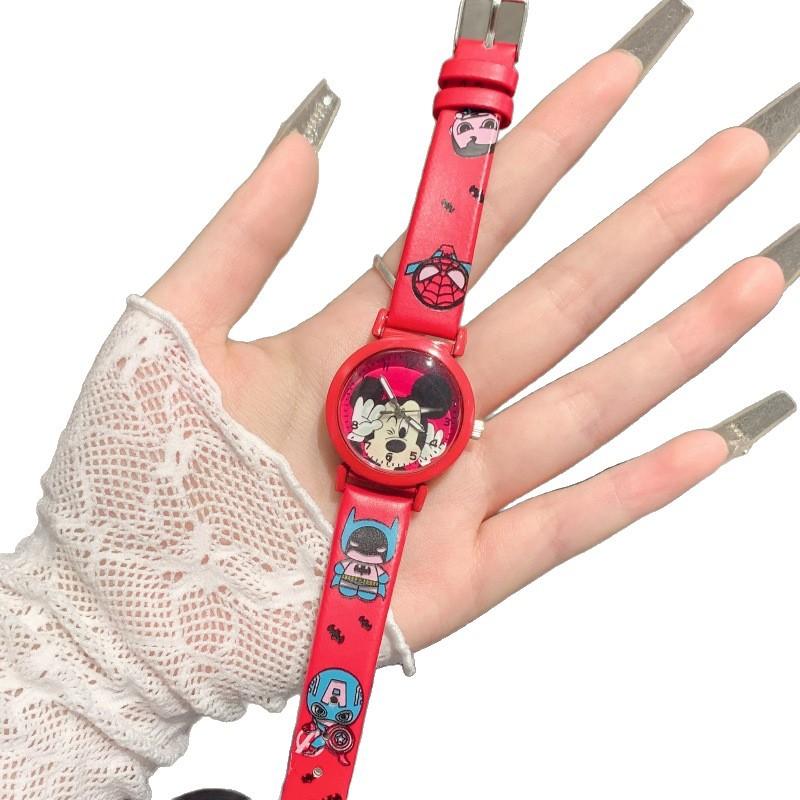 Cute Kt Cat Children'S Cartoon Watch High Value Boys And Girls 3-16 Years Old Primary And Secondary School Students Simple
