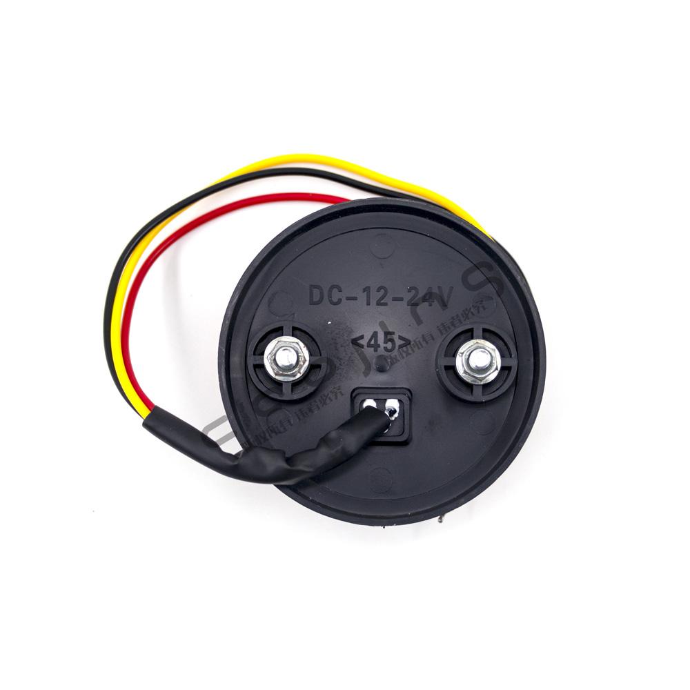 4Pcs 12V 24V 2 Modes 12 LED Warning Emergency Strobe Light Flashing Light Rotating Warning Light Signal Lamp Truck Waterproof