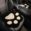 Cat Paw Car Seat Cushion Plush Cartoon Cat Claw Seat Pad for Car Interior Decoration Kids Chair Home Office Comfort