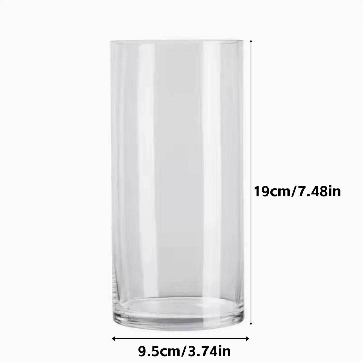 Hydroponics Plants Desktop Glass Planter Vase Acrylic Hydroponic Awakening Flower Bucket Transparent Cylinder Flower Vase