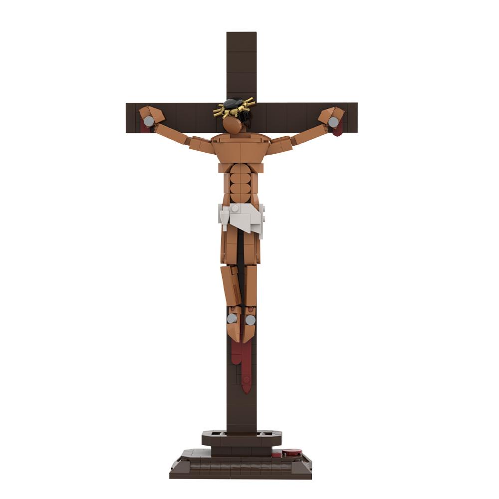Yiran Toy Unisex Gobricks Moc Jesus Was Crucified Constructing Blocks Playthings Present