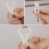 8Pcs Tube Clamp Hook Kitchen Bathroom Multi-Function Hanger Hook Clasp Towel Rack Pipe Clip Hooks