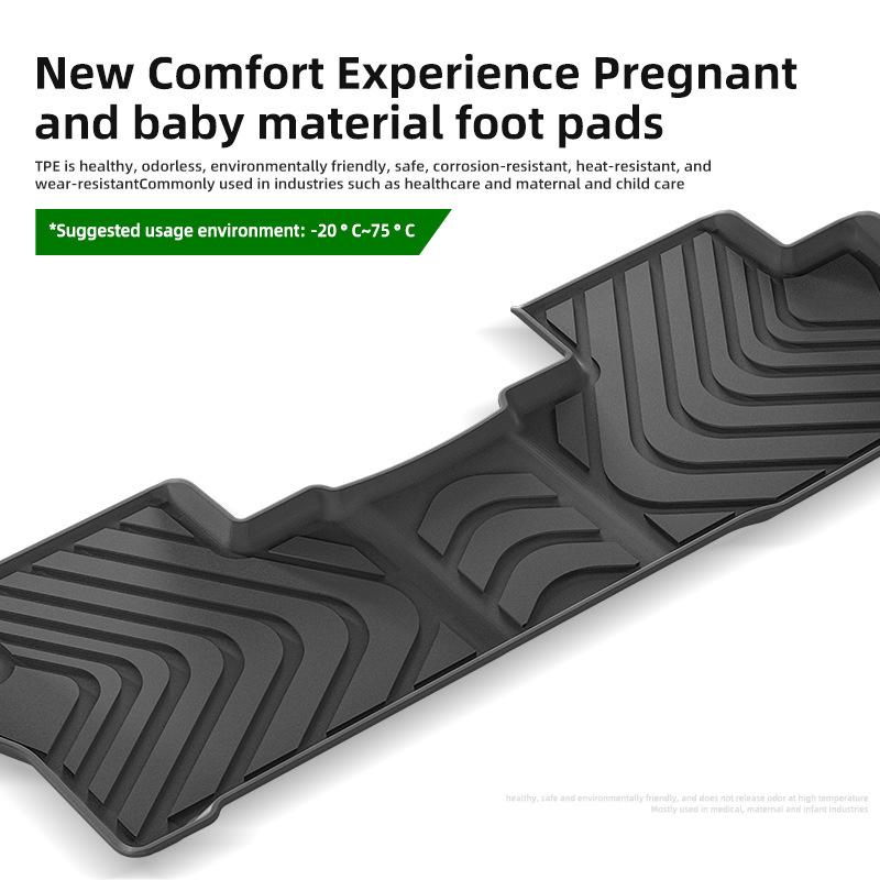 TPE Car Floor and Trunk Mats for 2019-2025 Honda Passport