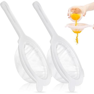 Nylon Ultrafine Filter Food Filter Kitchen Colander Easy To Clean Reusable Filter Spoon Sieve Kitchen Gadget 100/200/400 Mesh