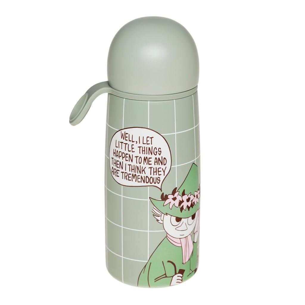 [Offiziell importiert] Mumin Arabia Mumin POP Thermosflasche Snufkin (Prüfen) 0.45L 1079690