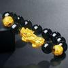 Pixiu Obsidian Perlenarmband Partner Glück Segen Schmuck Geschenk für Männer Frauen