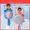 Baby Educational Mirror With Emotion Cards For Toddler Expression Recognition And Cognitive Development