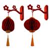 Chinese New Year Felt Lantern for Balcony Party Supplies Spring Festival